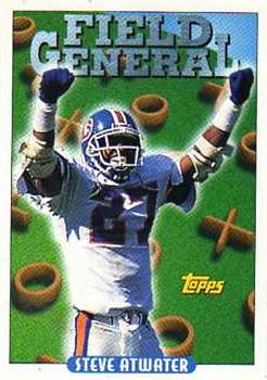 Steve Atwater Denver Broncos 1993 Topps NFL Field General #292